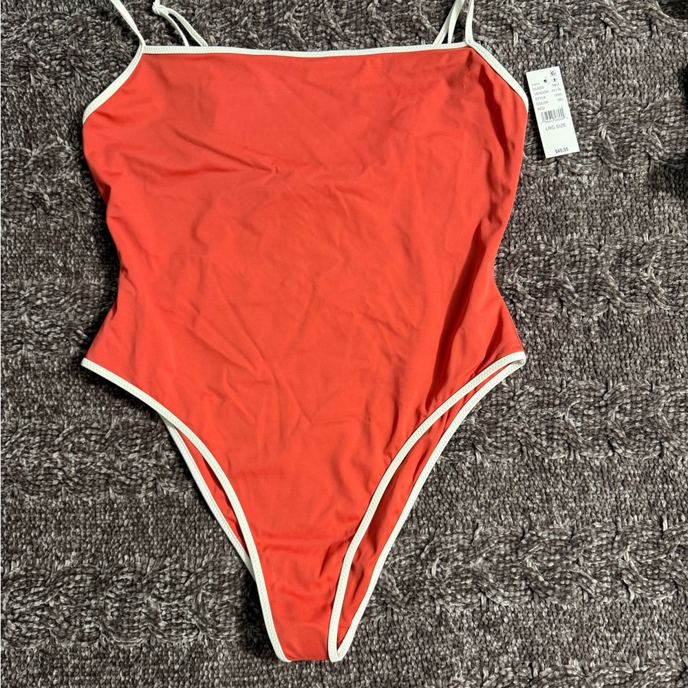 PacSun Red One Piece Swimsuit